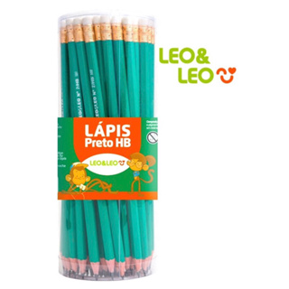 Lápis Leo&Leo Grafite HB Verde Sextavado c/ Borracha CX c/72 Promoção Volta as Aulas em Oferta na Shopee