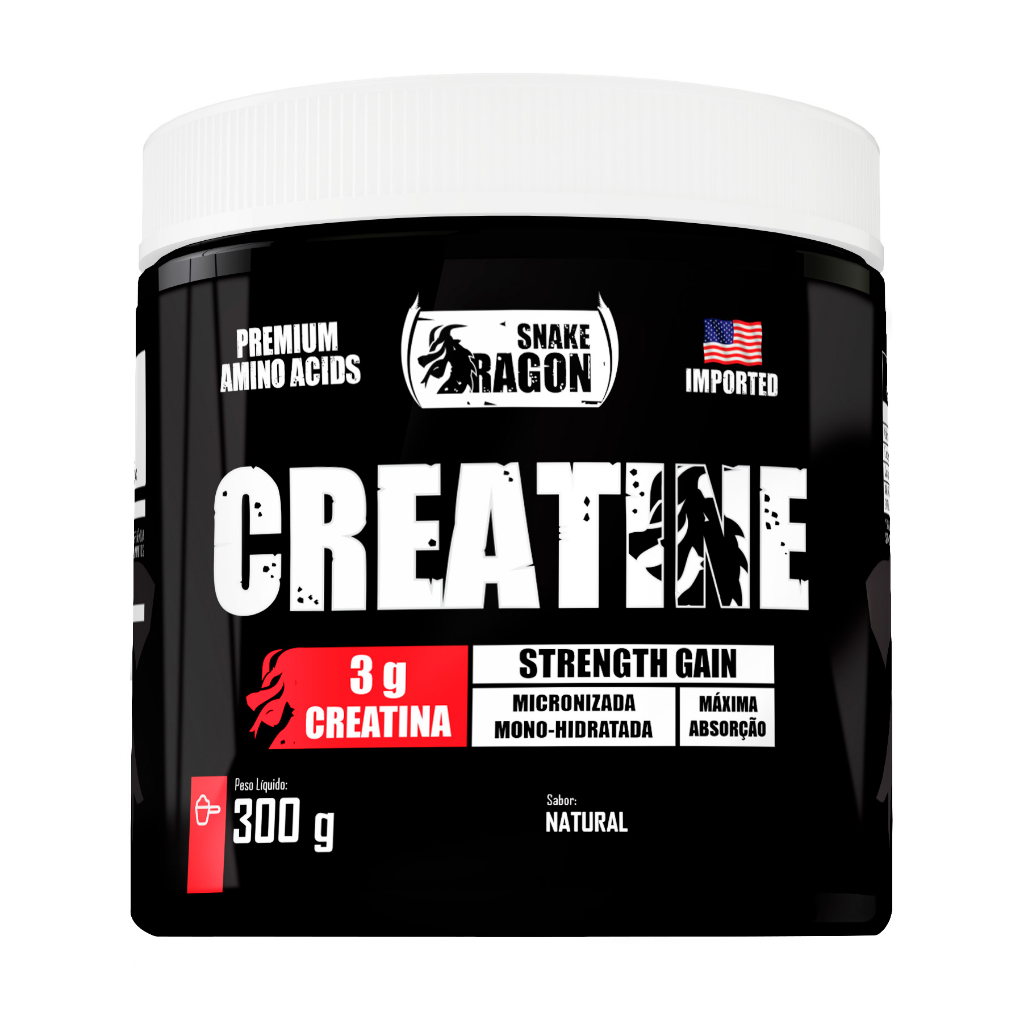 Creatina Mono-Hidratada 300g - Snake Dragon