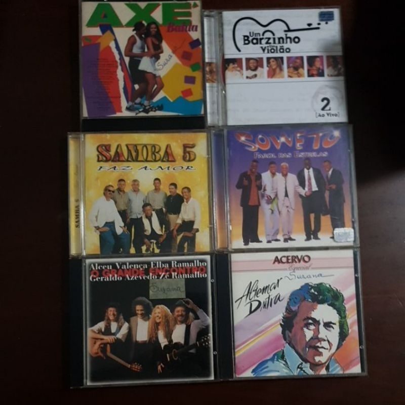 cd MPB pagode samba cantores vários estilos