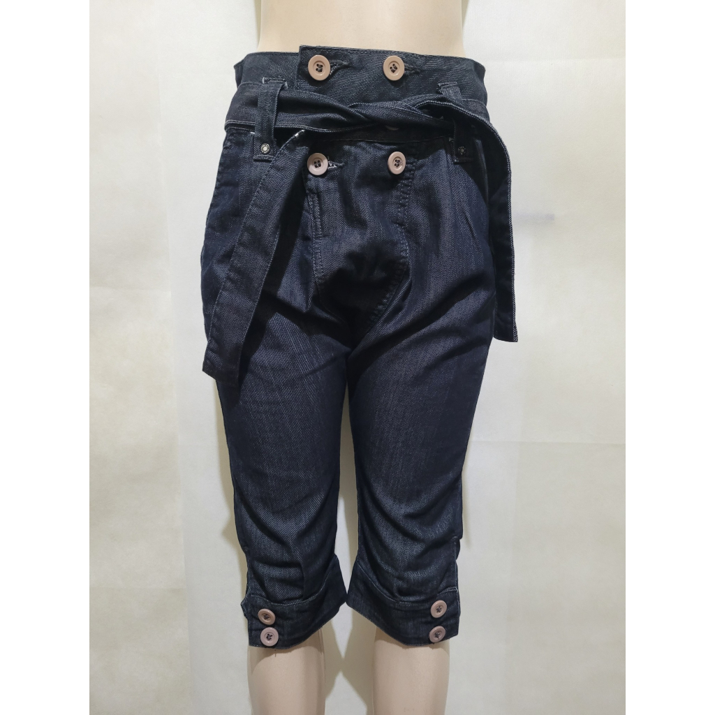 Bermuda jeans FOR USE saruel tam P 38 usado bom estado