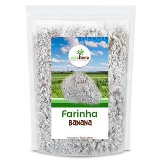 Farinha De Banana Verde 1 Kg Della Terra
