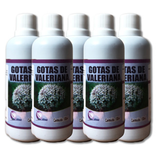 Kit 5 Calmante 100% Natural 100ml - Pronto para Consumo