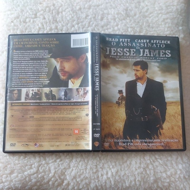 DVD O Assassinato de Jesse James pelo Covarde Robert Ford