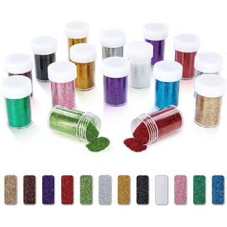 Glitter Metalizado 20g Purpurina Potinhos Brilho Fininho Festa Carnaval