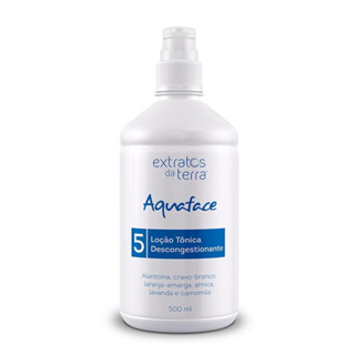 Aquaface Loção Tônica Descongest. 500ml - Extratos Da Terra