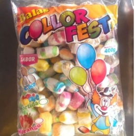 BALA DELICIA ANIVERSARIO COCO/MORANGO/SORTIDA 400GR - ESCOLHA  SABOR em Oferta na Shopee