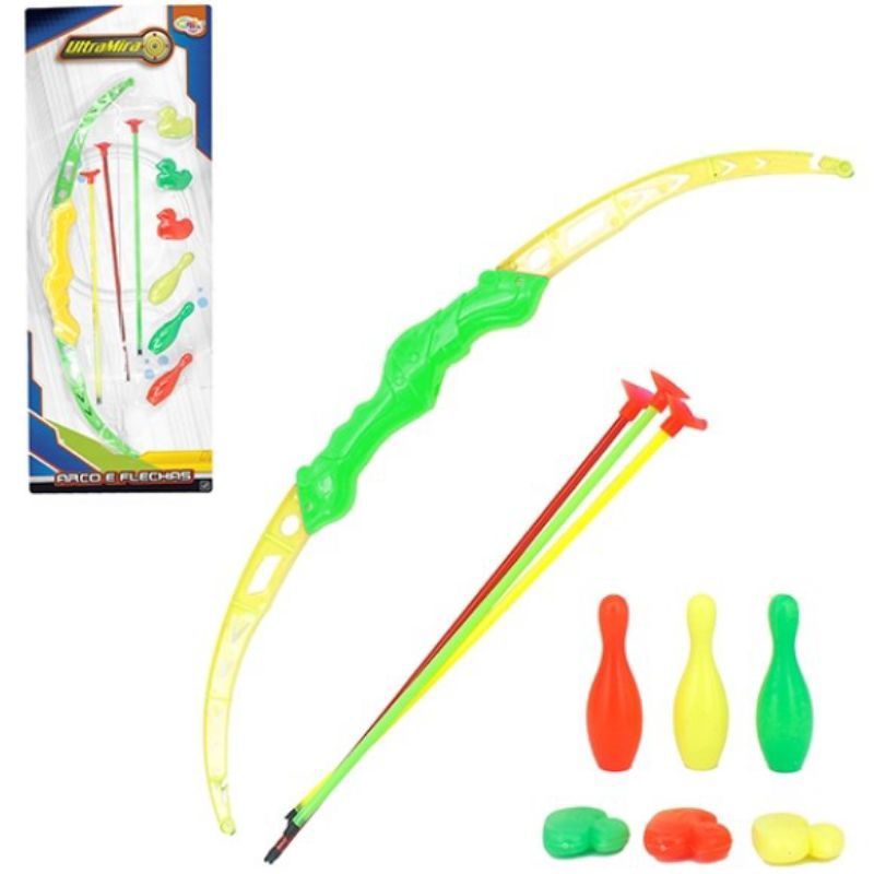 Brinquedo Arco e Flecha com Boliche