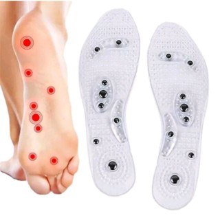 Par Palmilha Magnetica Massagem Terapia Do-in Anti Dores/stress