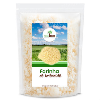 Farinha De Amêndoa Premium 1 Kg Della Terra