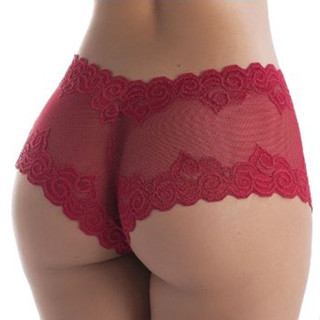 Calcinha Calesson Shortinho Espera Marido Caleçon Sensual Renda Sexy Lingerie