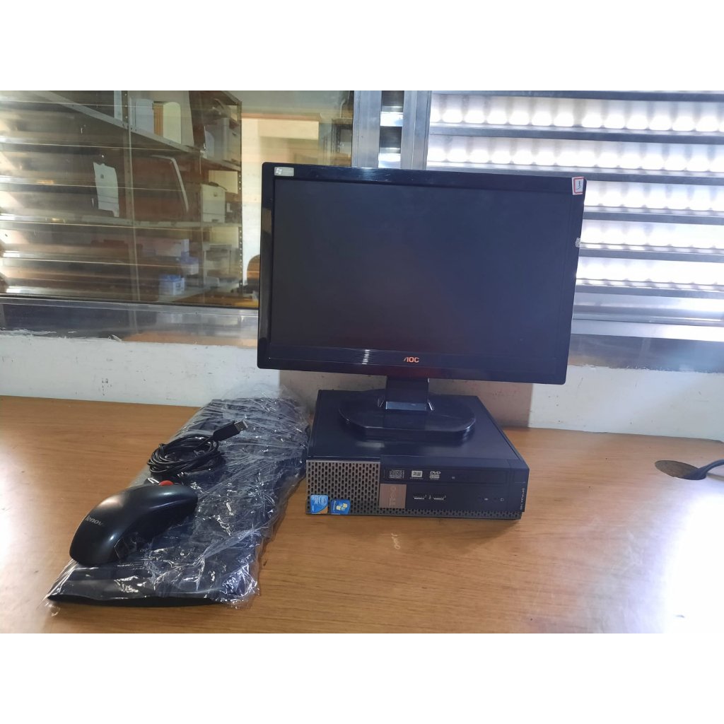 Kit Computador Dell 780 Core 2 Duo E8400 4gb Ddr3 Tela 16 polegadas
