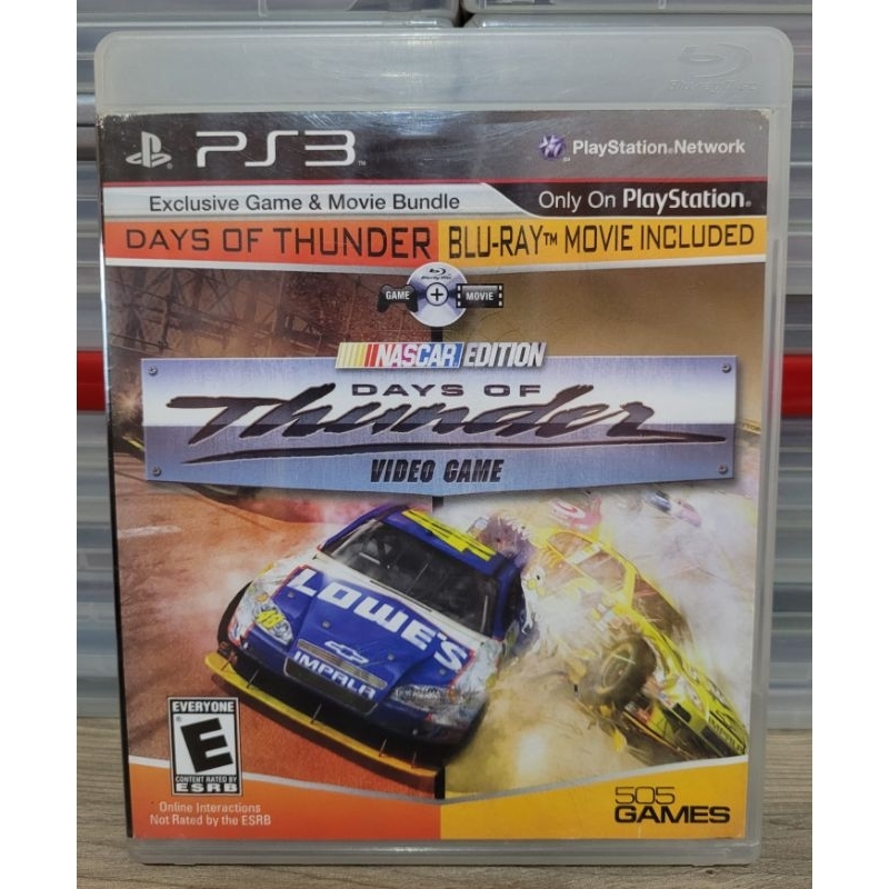 Nascar EDITION Days Of Thunder, jogo original para ps3 mídia física, com manual