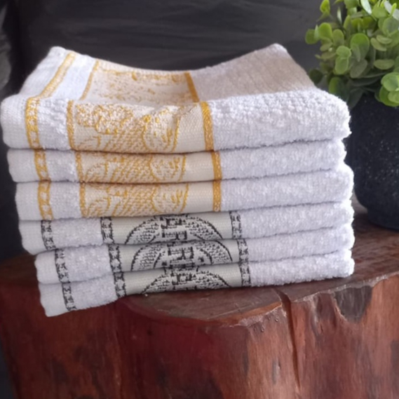 Pano De Prato Atoalhado Atacado Felpudo Kit Com 6 Peças