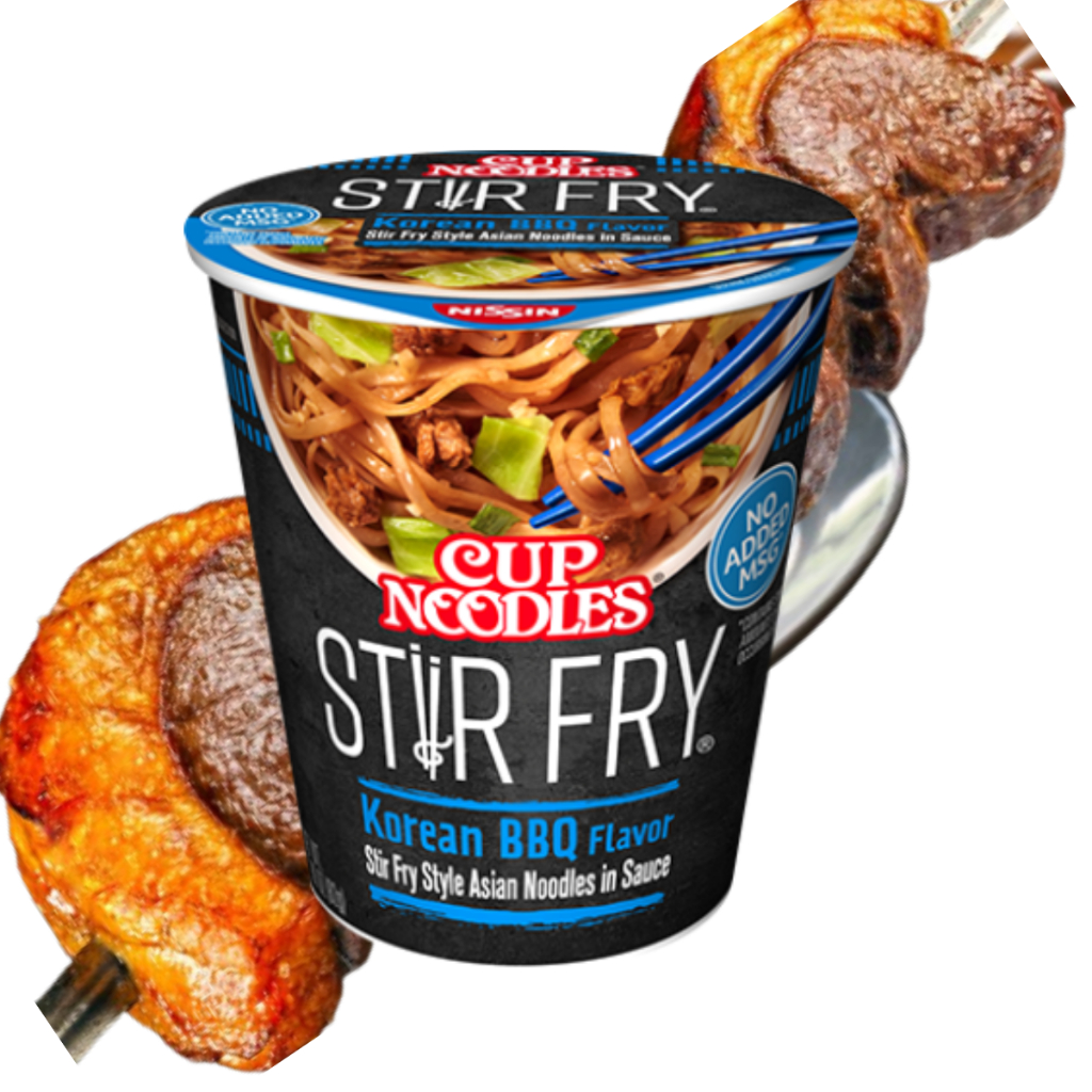 Macarrao Miojo Cup Noodles Stri Fry Korean Bbq Importado Shopee Brasil