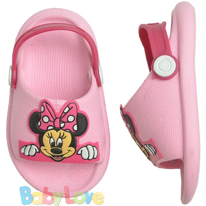 Chinelo Papete Infantil Bebê Feminino Menina Minnie Lançamento Confortável