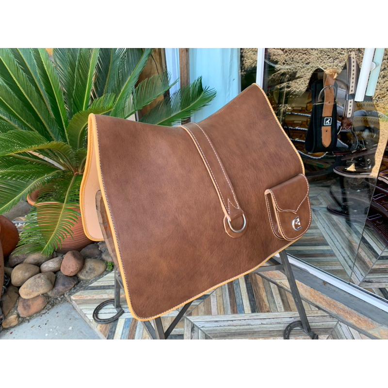Badana Bolso Redondo Crioula Forrada com Chinchador