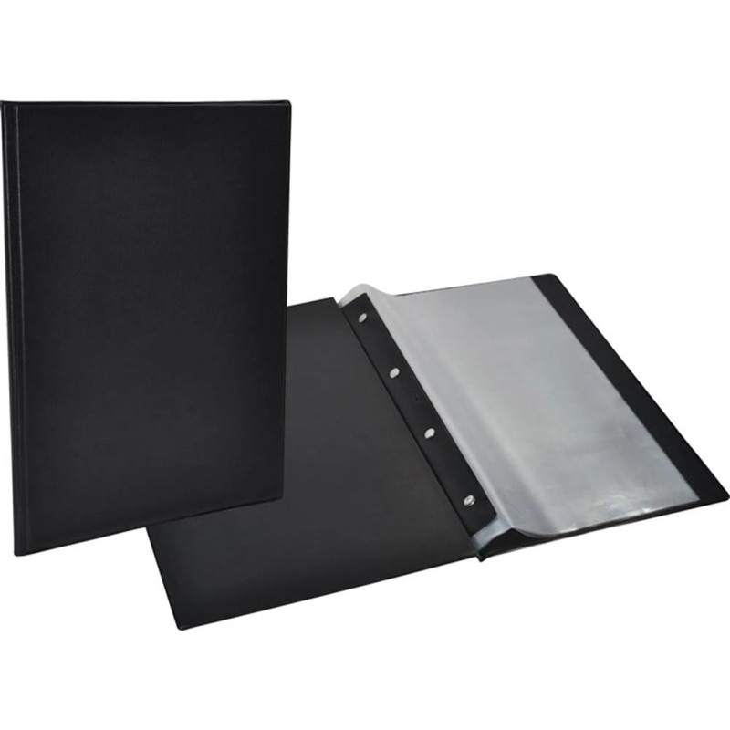Pasta Catálogo Preta Com 10 Envelopes