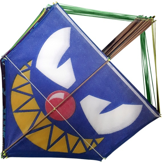 Pipa Biquinho De 50cm Com 25 Unidades Papeis Sortidos