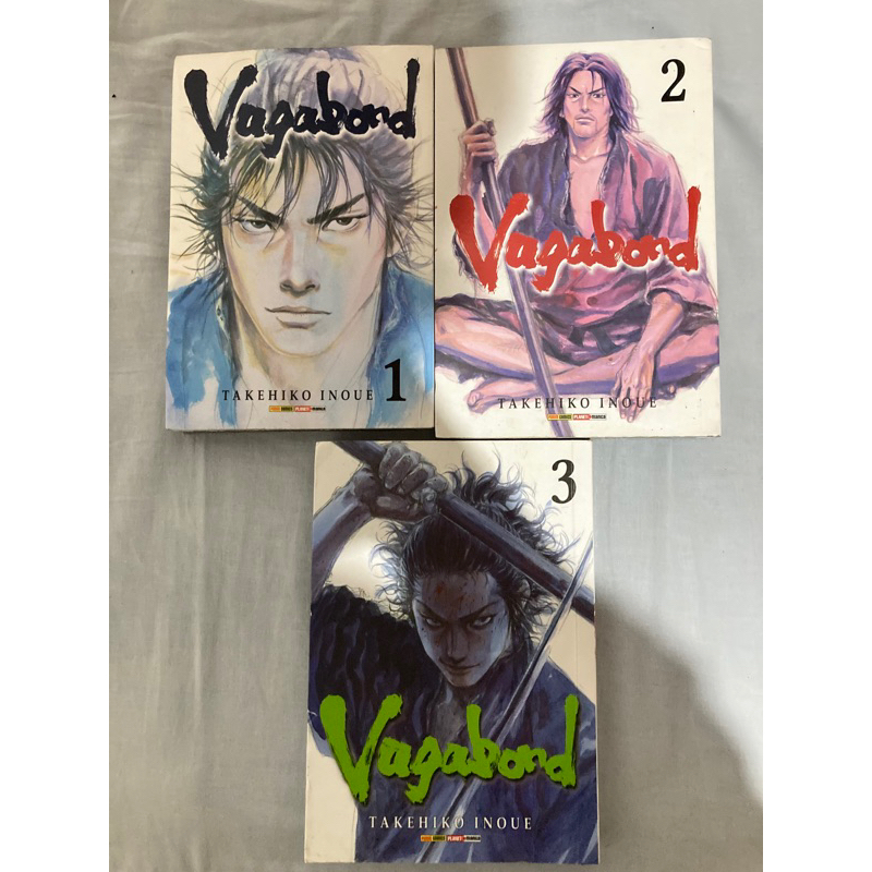 Mangá Vagabond Vol. 1 ao 16 Escorrega o Preço