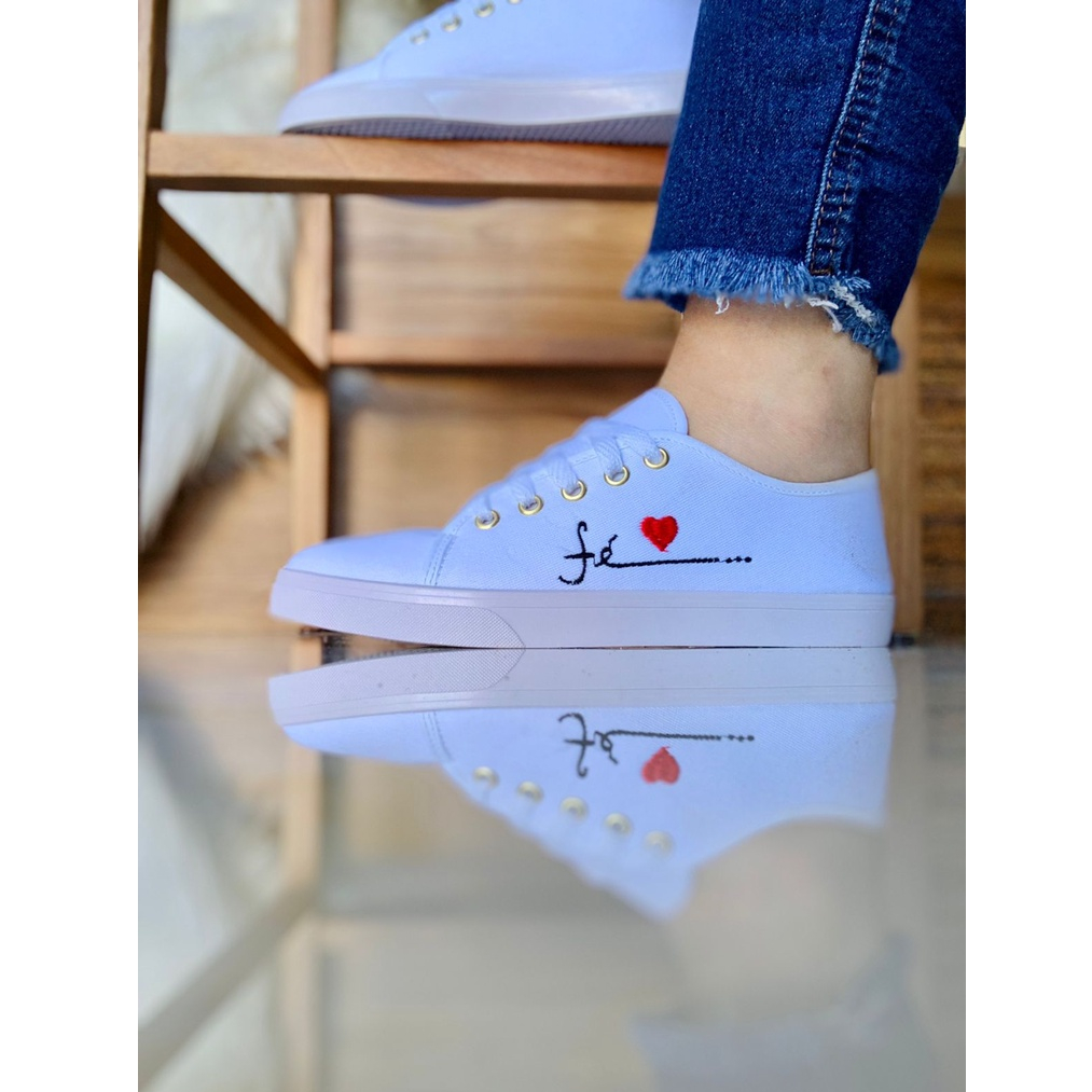 Tênis Feminino Adulto Fé Dia a Dia Super OFERTA