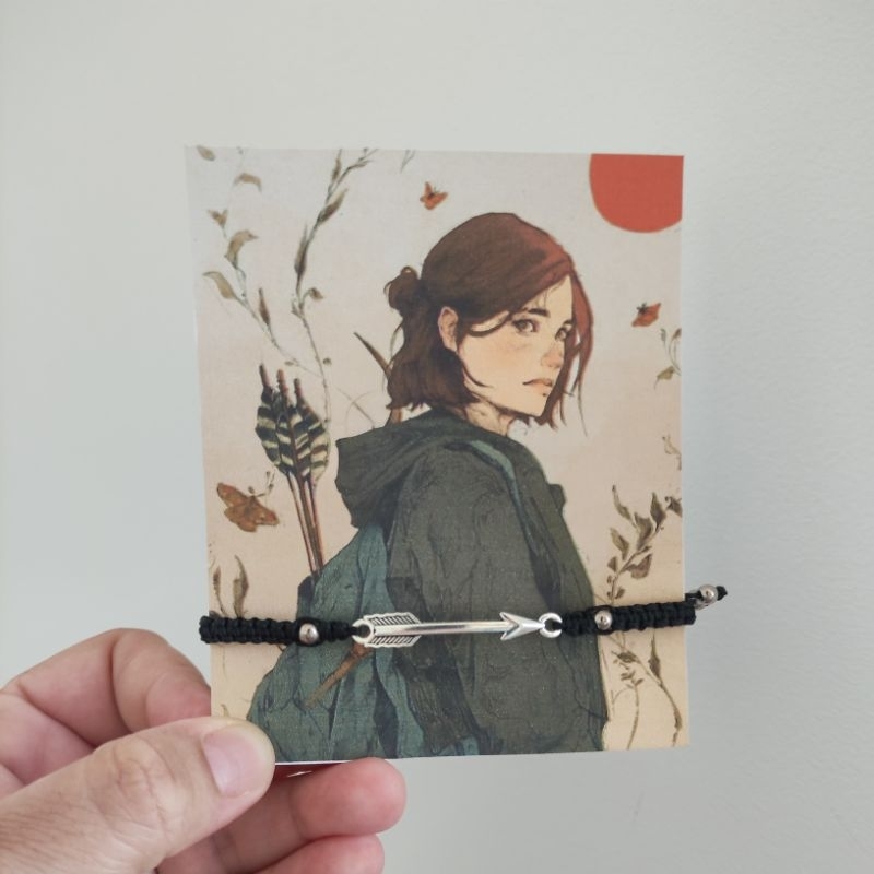 Pulseira de miçanga "Ellie" / pulseira série the last of us / pulseira tlou / pulseira arco e flecha