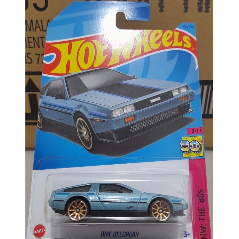 Hot wheels DMC Delorean - lote E 2023