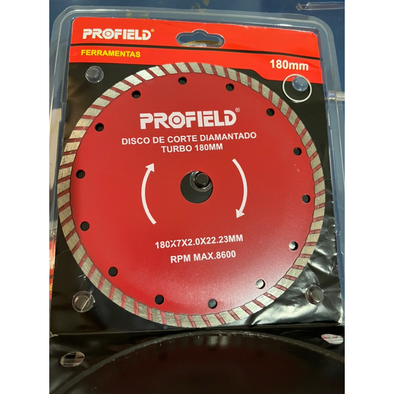 Disco diamantado 180mm 7” - Profield
