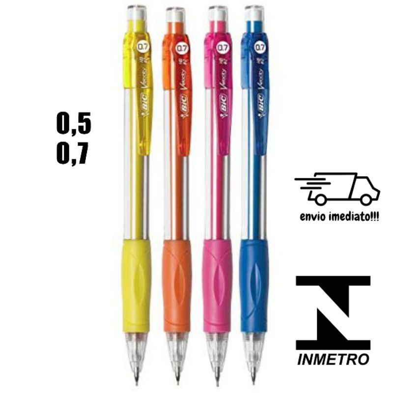 Lapiseira Bic 0.5 0.7 Alta Precisão Original