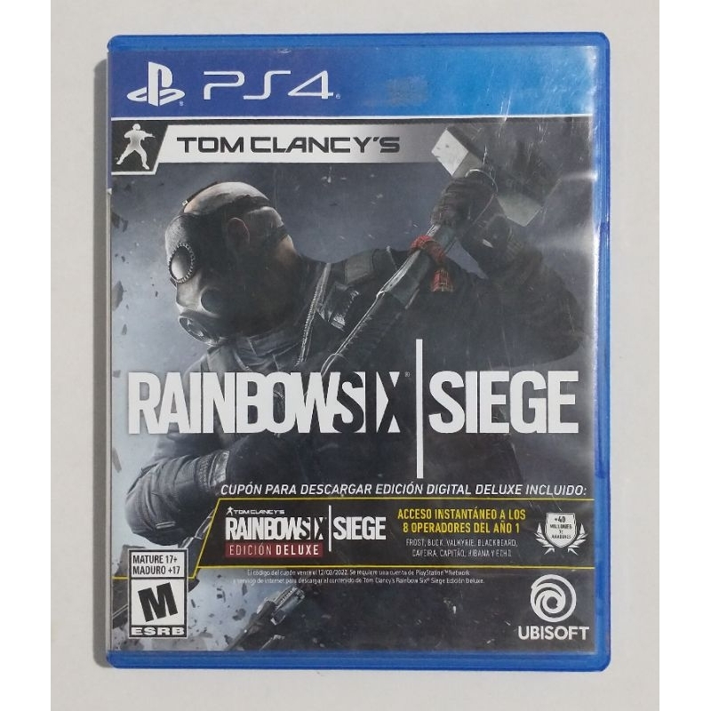 Tom Clancy's: Rainbow Six Siege - Jogo Playstation Original Usado
