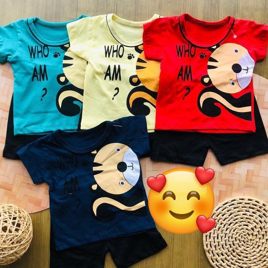 Conjunto bebê menino  camisa e short 6 a 9 meses