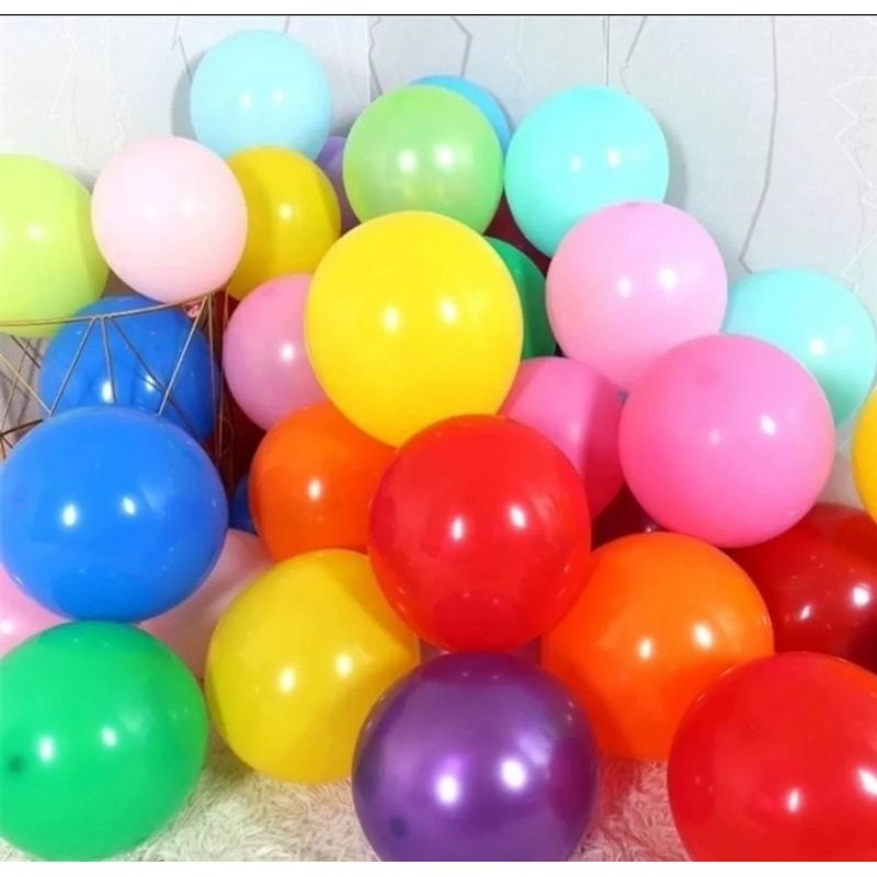 30 Balão Bexiga Lisos Coloridos 8 pol ESCOLHA SUA COR FESTA E DECORAÇÃO