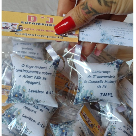 50 Almochaveiros personalizados no seu tema