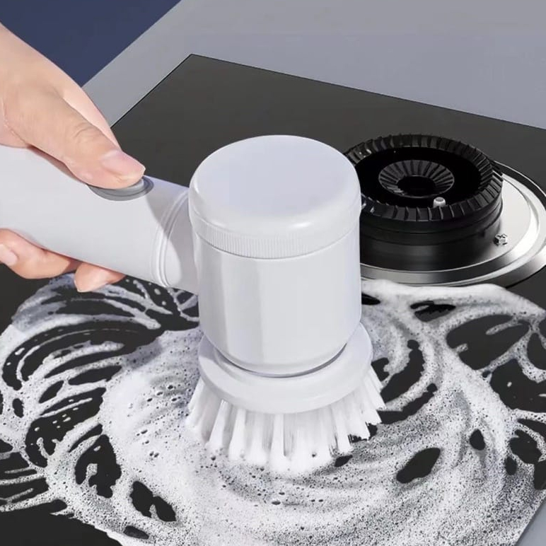 Escova De Limpeza Elétrica 5 Em 1 Purificador De Energia Mágica Para Cozinha, Banheiro