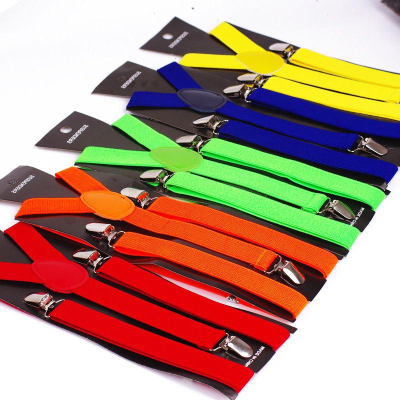 Suspensório Adulto Masculino Feminino Várias Cores Promoção