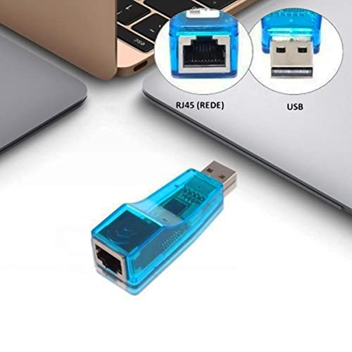 Adaptador De Rede Usb Externa Rj45 Placa Lan Ethernet 10/100