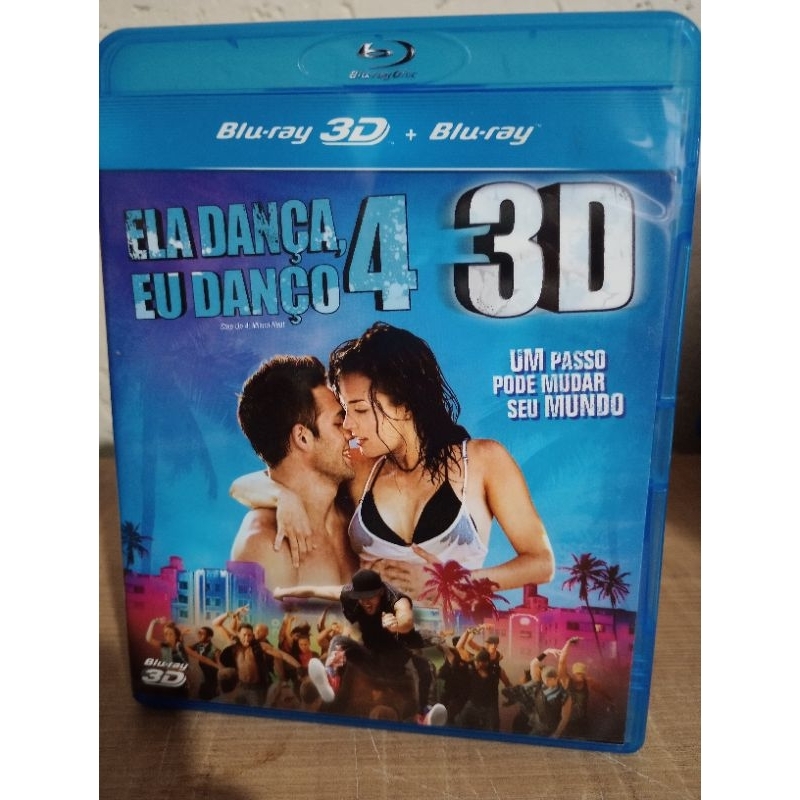 Blu-ray Ela Dança Eu Danço 4 3D e 2D