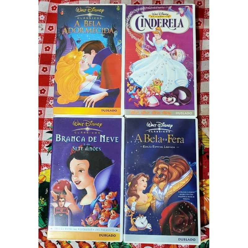 Walt Disney Clássicos - Vhs (Unidade)