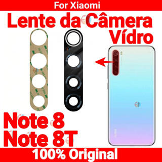 Lente De Vidro Da Câmera Traseira Xiaomi Redmi Note 8t / Note 8 - Vidrinho da câmera em Oferta na Shopee