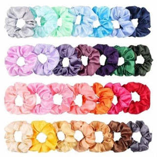 Xuxinha (Scrunchie) de Cetim Anti frizz acessório para cabelo