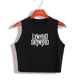 Regata Cropped Lynyrd Skynyrd Banda de Rock