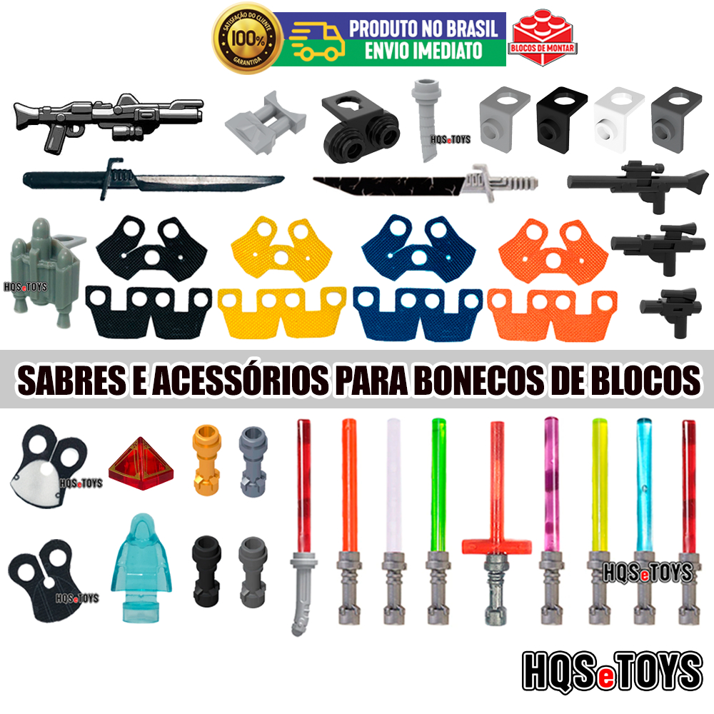 Boneco Blocos De Montar Steve Armadura Diamante Minecraft no Shoptime