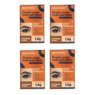 Henna Para Sobrancelhas 1,5g - Della & Delle  (SELECIONE A COR) em Oferta na Shopee