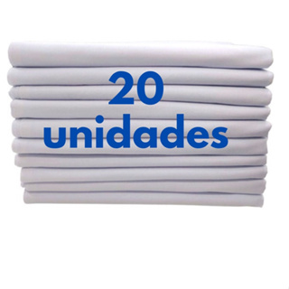 kIT 20 PANOS DE PRATO LISO PE DE GALINHA em Oferta na Shopee