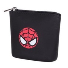 Bolsinha Silicone Carteira Porta Moedas Miniso Homem Aranha