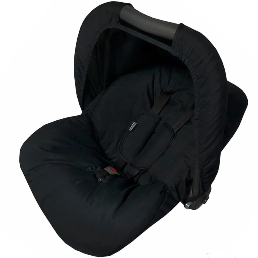 Capa Para Bebê Conforto + Protetor de Cinto + Capota - Medida Universal