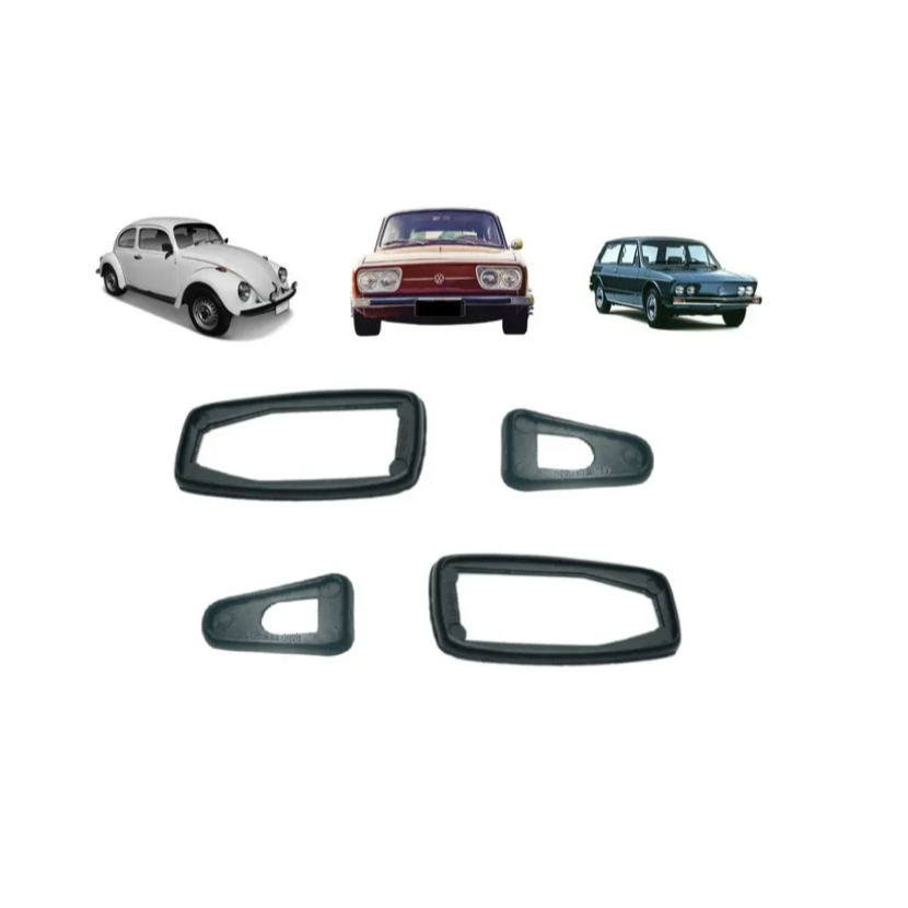 Kit Calço Maçaneta Porta Fusca 78/96 Brasilia Variant