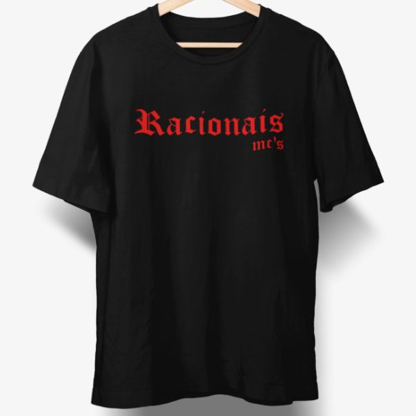 Camiseta Racionais Mcs Sobrevivendo no inferno rap nacional hip hop street wear de quebrada