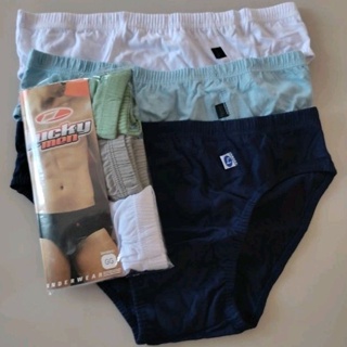 kit 6 cuecas masculina cuecas slip 100% algodão tradicional em Oferta na Shopee