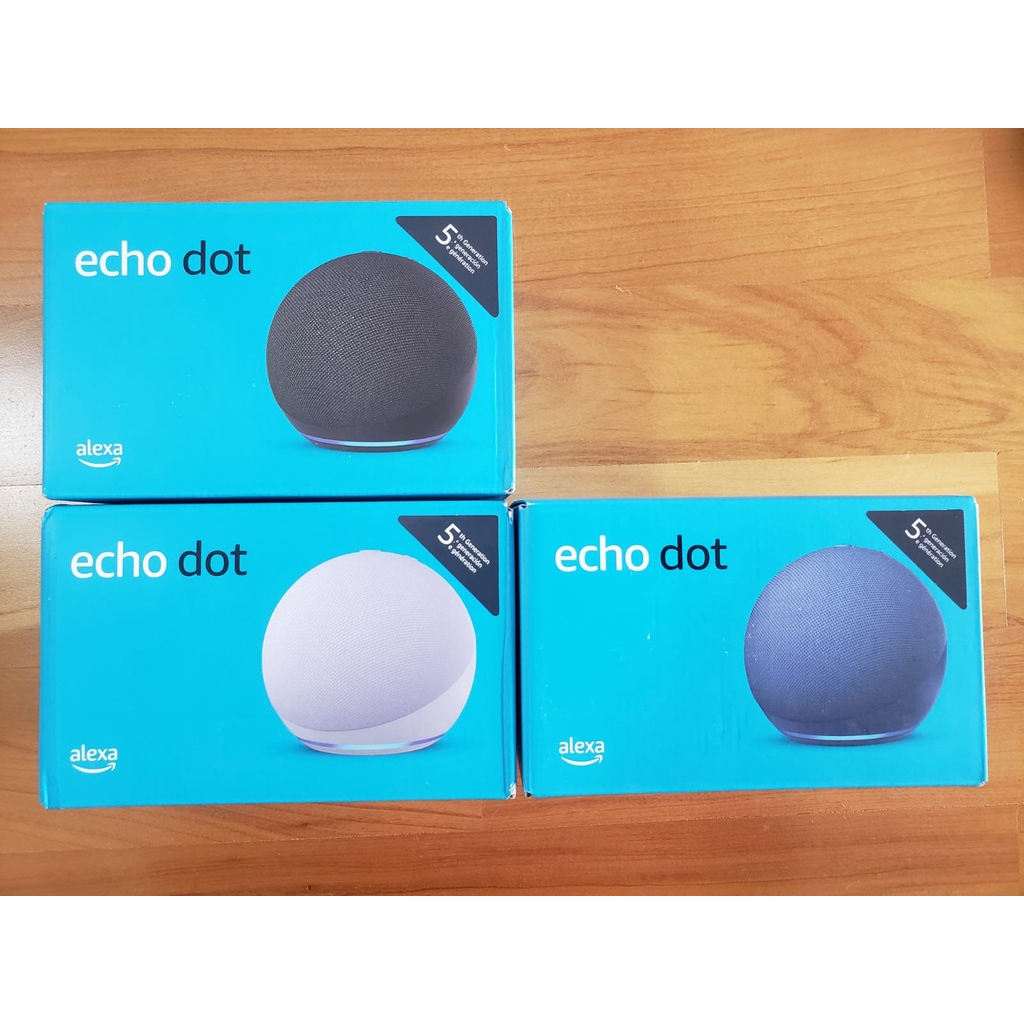 Smart Speaker Amazon Echo Dot 5 - Alexa (5ª Geração) Novo Lançamento-- Original