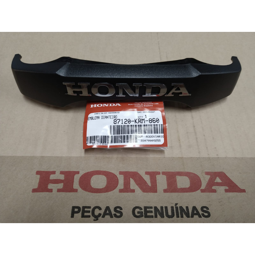 Emblema Frontal Titan 150 2004 A 2008 E Fan 150 Original Honda em Oferta na Shopee